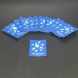 Set of 54 Pokémon Organized Play Rotom Silhouette Deck Sleeves 2009 Fair to Good